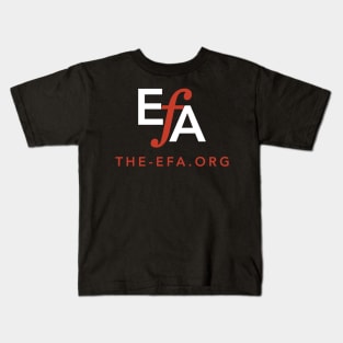 EFA Logo with URL Kids T-Shirt